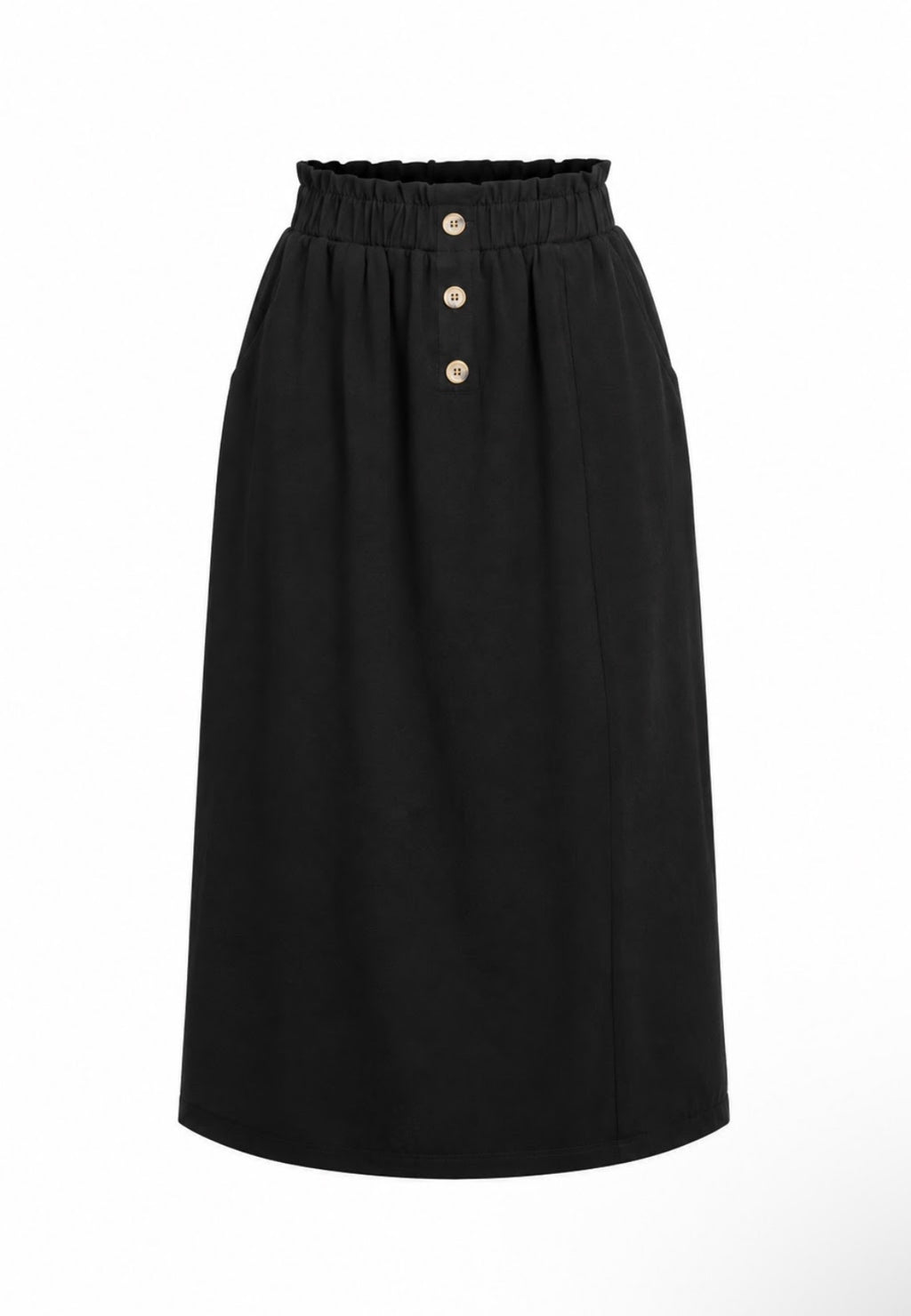 Phoebe Button Skirt