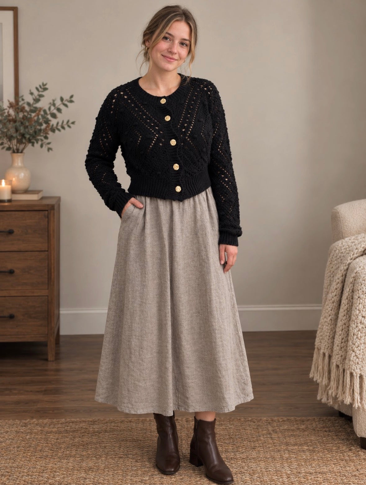 Tabitha Crochet Cardigan