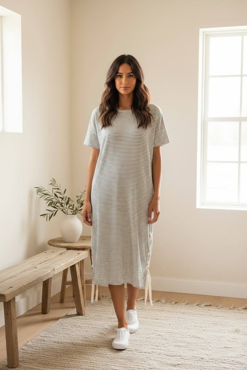 Miriam Stripe Dress