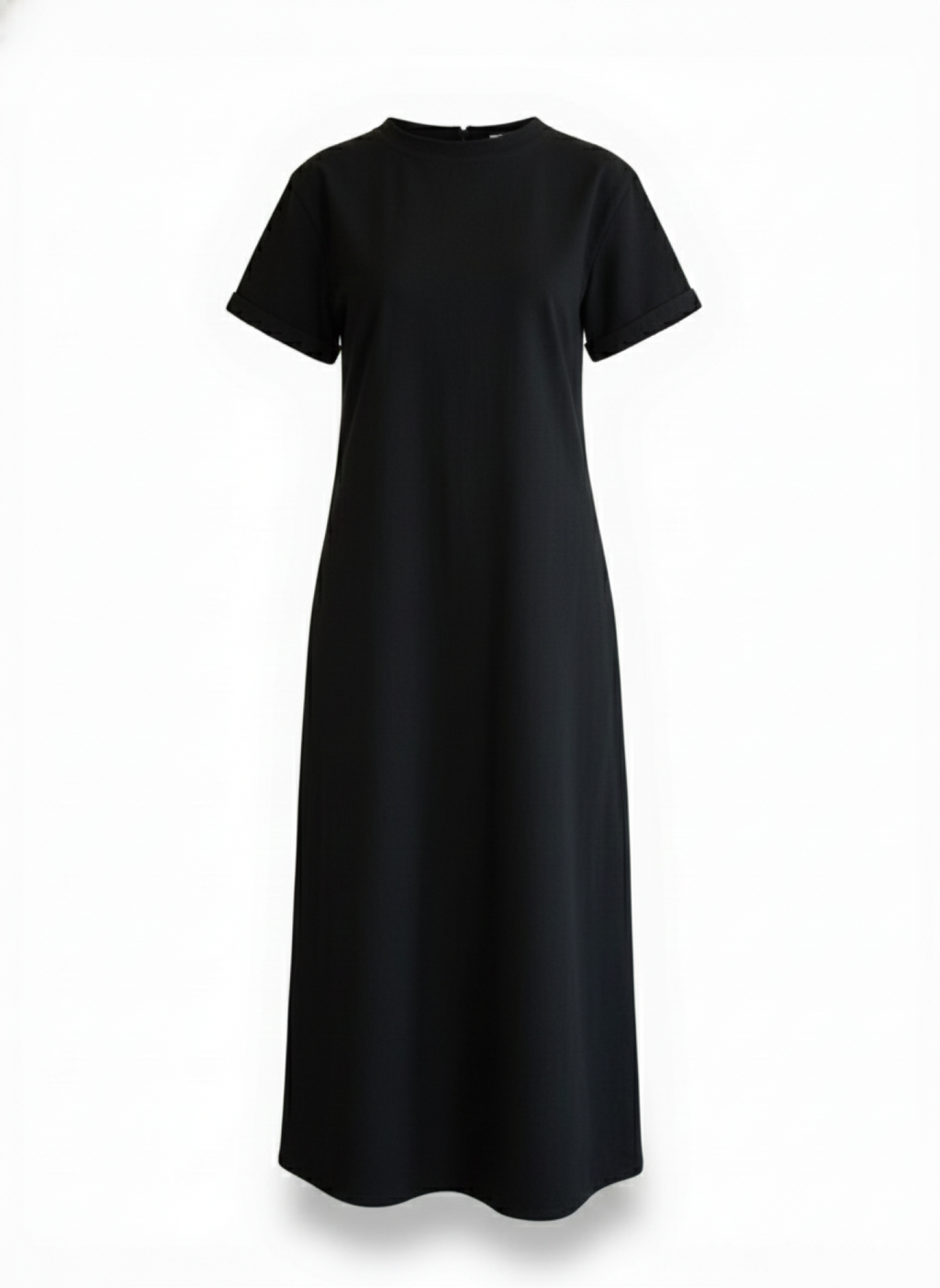 Peace T-Shirt Dress in cotton jersey - sustainable maxi dress with pockets