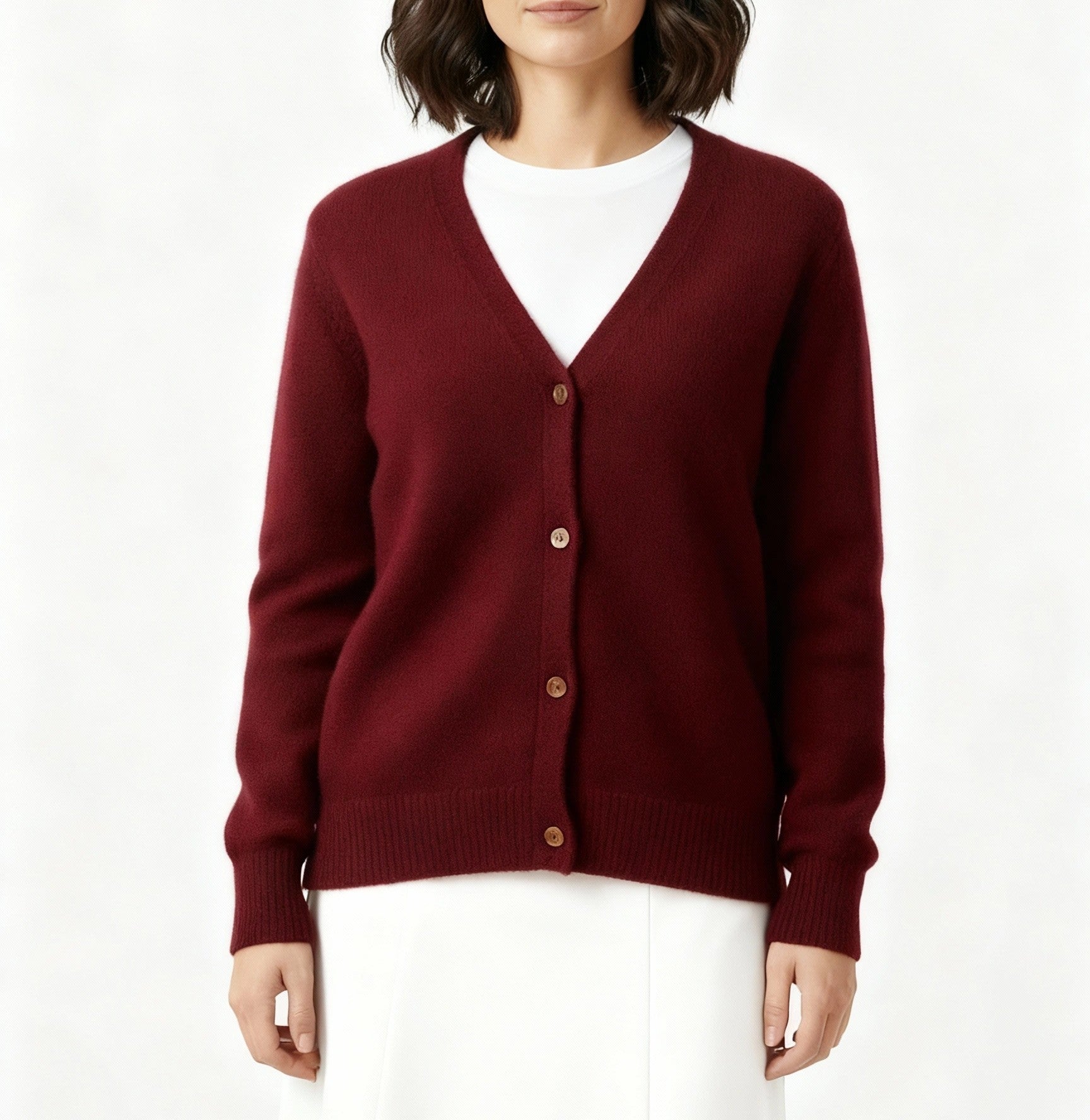 Lydia V-neck Long Sleeve Cardigan