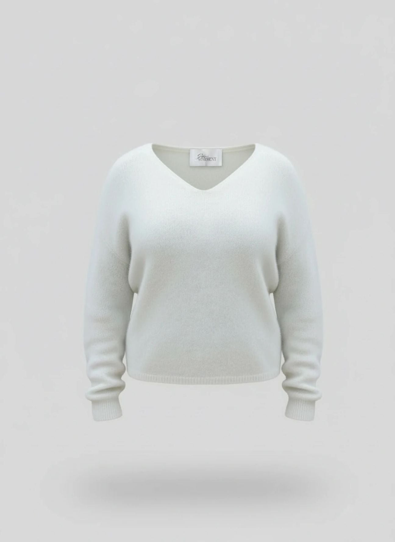 Diana V-neck pullover basic sweater