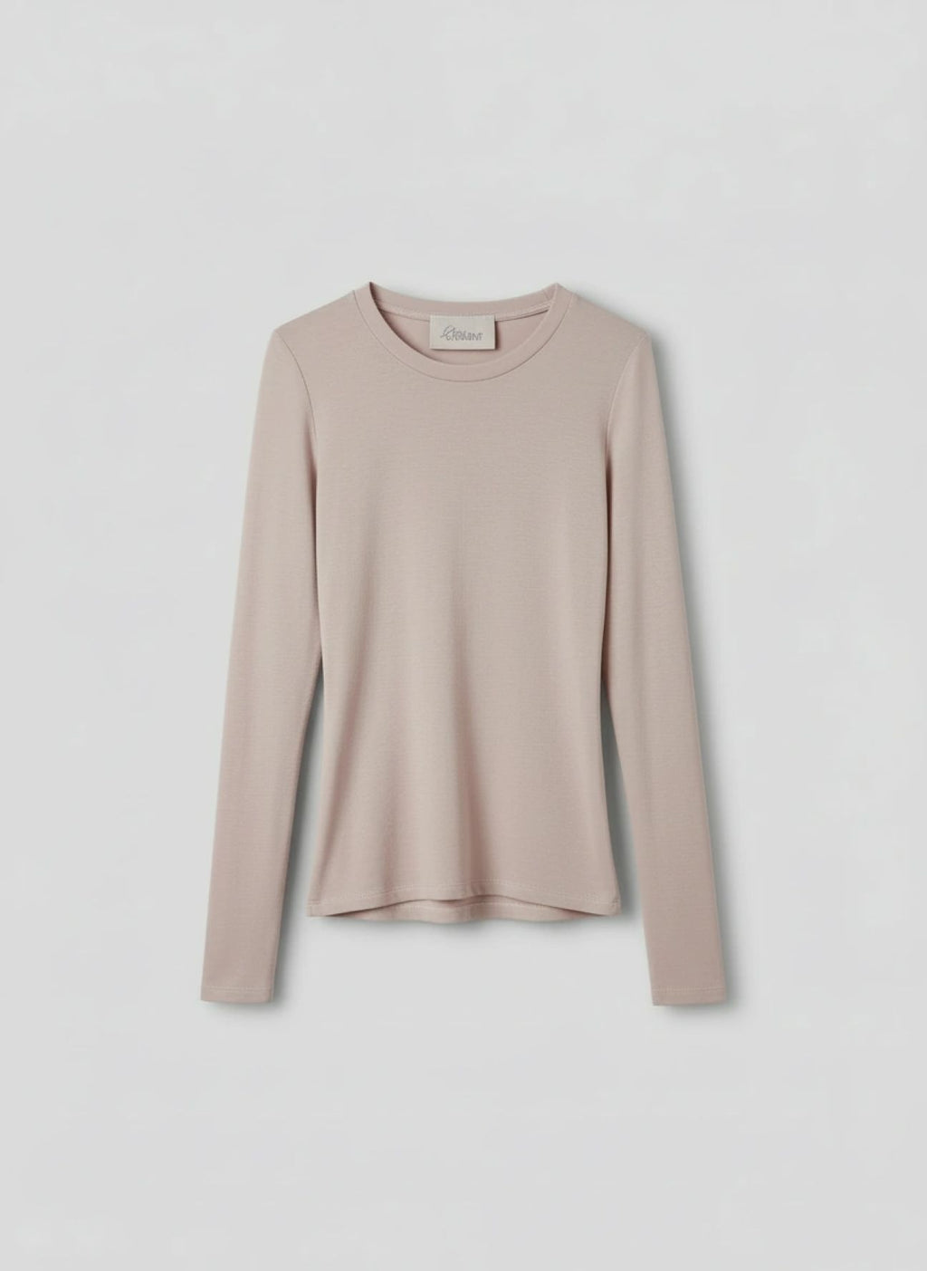 Tencel long sleeve crewneck tee - eco-friendly wardrobe essential