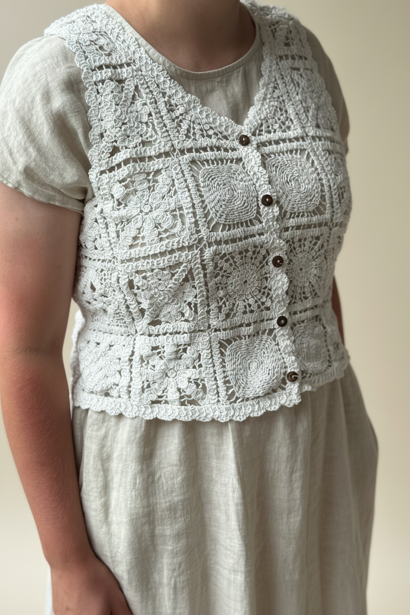Crochet Vest - Improved Lighting
