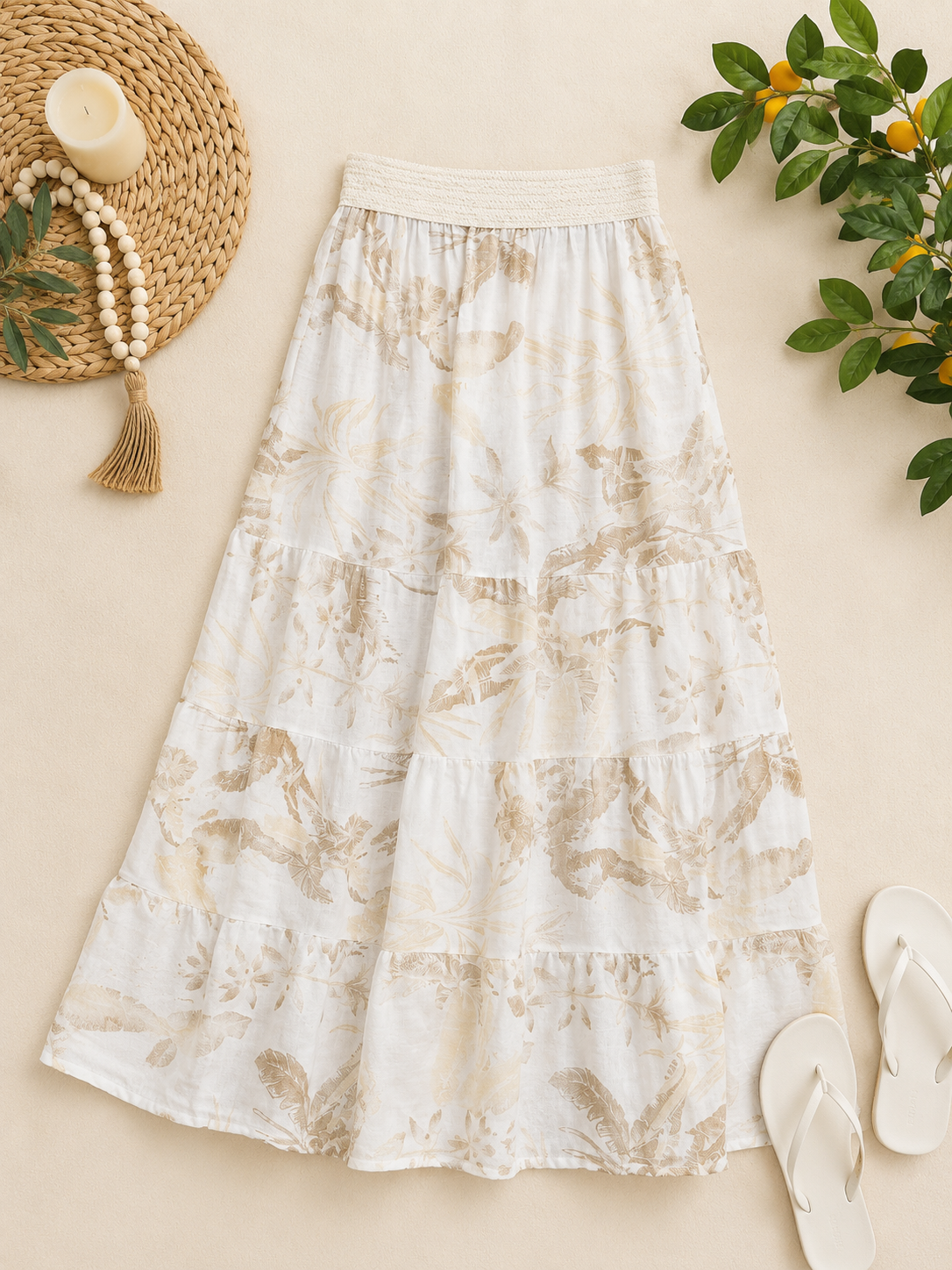 Selah Palm Skirt